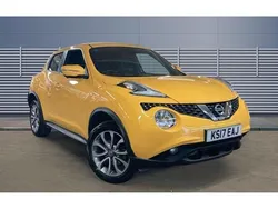 Yellow Used 2017 Nissan Juke Tekna SUV | £8,995 (Good price)