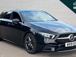 Black Used 2019 Mercedes A200 AMG line Hatchback | £17,404 (Fair price)