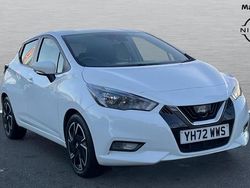 White Used 2022 Nissan Micra Acenta | £11,148 (Fair price)