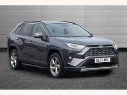 Grey Used 2020 Toyota RAV4 Hybrid SUV | £27,250 (A bit pricey)