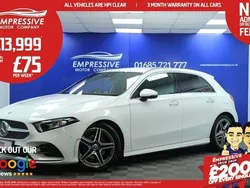 White Used 2019 Mercedes A180 AMG line Hatchback | £13,999 (A bit pricey)