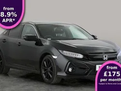Black Used 2021 Honda Civic SR Hatchback | £13,242 (Good price)
