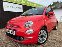 Pink Used 2016 Fiat 500 Lounge Hatchback | £6,295 (A bit pricey)