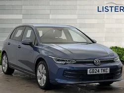 Blue Used 2024 VW Golf VIII Match Hatchback | £22,490 (Fair price)