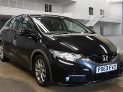 Black Used 2013 Honda Civic EX Hatchback | £5,850 (Fair price)