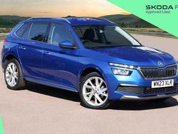 Race blue metallic Used 2023 Skoda Kamiq SE L Executive SUV | £19,000 (Fair price)