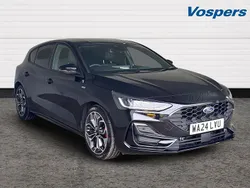 Black Used 2024 Ford Focus ST-Line X Hatchback | £21,495 (Fair price)