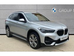 Glacier silver Used 2021 BMW X1 Sport Line SUV | £18,991 (Fair price)