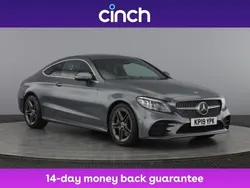 Grey Used 2019 Mercedes C300 AMG Line Premium Coupe | £16,749 (Fair price)