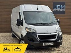 White Used 2023 Peugeot Boxer Van | £14,495 (Good price)