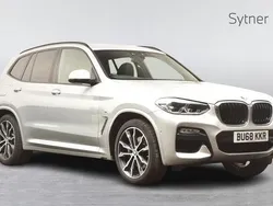 Silver Used 2018 BMW X3 M Sport SUV | £25,000 (Fair price)