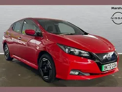 Red Used 2022 Nissan Leaf Acenta Hatchback | £9,121 (Good price)