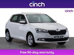White Used 2021 Skoda Fabia SE Hatchback | £9,249 (Good price)