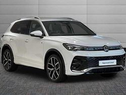 White Used 2025 VW Tiguan R-line SUV | £35,550 (A bit pricey)