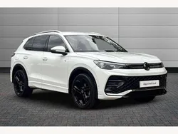 White Used 2024 VW Tiguan R-line SUV | £32,640 (A bit pricey)