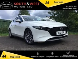 White Used 2021 Mazda 3 Hatchback | £8,985