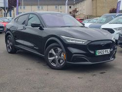 Black Used 2022 Ford Mustang Mach-E Extended Range SUV | £23,495 (Fair price)
