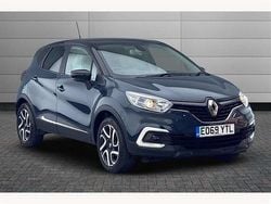 Ocean blue with metallic diamond black roof Used 2019 Renault Captur Iconic SUV | £9,440 (Fair price)