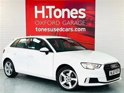 White Used 2017 Audi A3 Sportback Sport Hatchback | £10,495 (Good price)