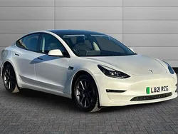 White Used 2021 Tesla Model 3 Long Range AWD Sedan | £20,650 (A bit pricey)