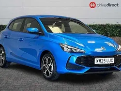 Blue New 2024 MG MG3 SE Hatchback | £14,350 (Fair price)