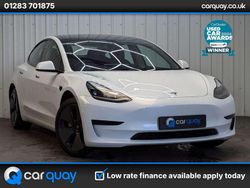 White Used 2021 Tesla Model 3 Standard Range Sedan | £13,996 (Good price)
