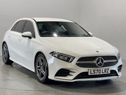White Used 2020 Mercedes A180 Executive Hatchback | £16,999 (Fair price)