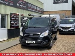 Black Used 2018 Ford Transit Custom Limited Van | £10,900 (Super price)