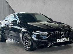 Obsidian black metallic Used 2025 Mercedes CLE53 AMG Premium Coupe | £69,980 (Fair price)
