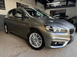 Silver Used 2017 BMW 216 Active Tourer Luxury Line MPV | £8,799 (Good price)
