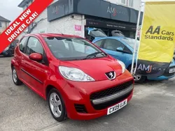 Red Used 2009 Peugeot 107 Hatchback | £2,795 (Fair price)