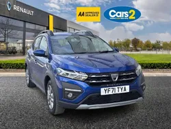 Blue Used 2021 Dacia Sandero Comfort Hatchback | £9,995 (Fair price)