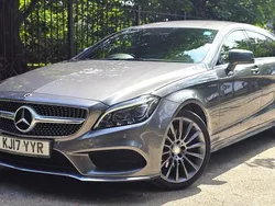 Grey Used 2017 Mercedes CLS220 Shooting Brake AMG line Estate | £14,290