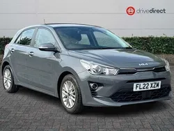Grey Used 2022 Kia Rio 2 Hatchback | £10,054 (Fair price)
