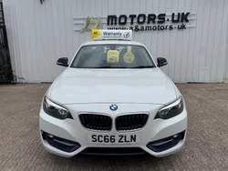 White Used 2017 BMW 218 Sport Line Coupe | £8,900 (Super price)