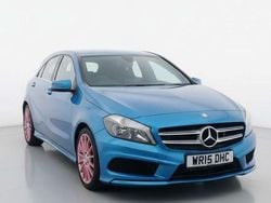Blue Used 2015 Mercedes A200 AMG Hatchback | £6,195 (Fair price)