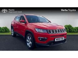 Red Used 2019 Jeep Compass Longitude SUV | £10,231 (Good price)