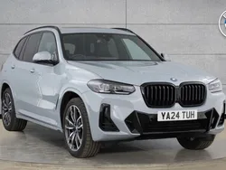 Grey Used 2024 BMW X3 M Sport SUV | £46,500 (Expensive)