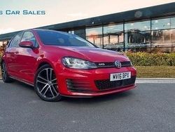 Red Used 2016 VW Golf VII GTD Hatchback | £7,495 (Fair price)