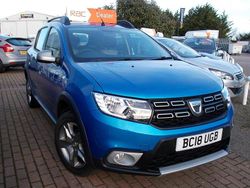 Blue Used 2018 Dacia Sandero Essentiel Hatchback | £8,995 (A bit pricey)