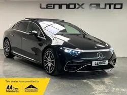 Black Used 2022 Mercedes EQS450+ AMG Line Premium Sedan | £48,990