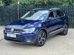 Blue Used 2017 VW Tiguan SE SUV | £13,495 (Fair price)