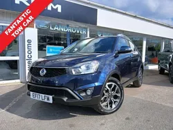 Blue Used 2017 Ssangyong Korando SUV | £8,999 (Expensive)