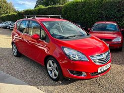 Red Used 2015 Vauxhall Meriva MPV | £4,299 (Fair price)