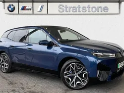 Blue Used 2022 BMW iX M Sport SUV | £36,499 (Fair price)