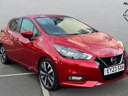 Red Used 2023 Nissan Micra Tekna Hatchback | £16,118 (Expensive)
