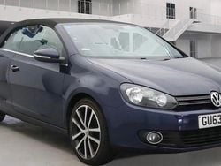 Blue Used 2013 VW Golf Cabriolet GT Cabriolet | £7,780 (Fair price)