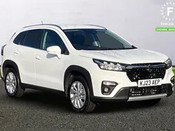 White Used 2023 Suzuki SX4 S-Cross SUV | £17,599 (Good price)