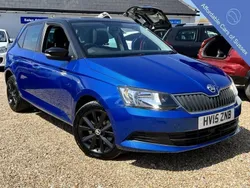 Blue Used 2015 Skoda Fabia SE Hatchback | £7,495 (Fair price)