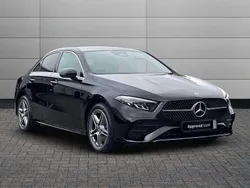 Night black Used 2024 Mercedes A250 AMG Line Premium Sedan | £26,991 (Fair price)